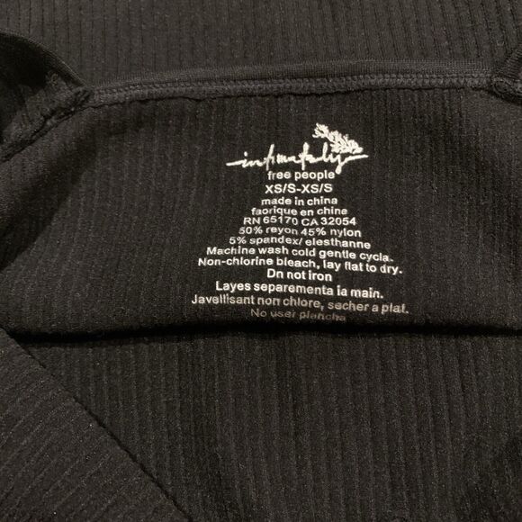 Intimately Free People Women's Solid Ribbed Brami Crop Top Melon XS/S - Picture 3 of 4